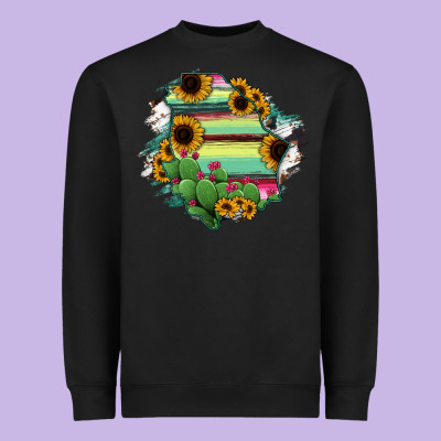 Chihuahua State Of Mexico Map Heavyweight Sweatshirt Designed By Ranaportraitstore