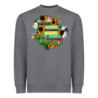 Storm Chihuahua State Of Mexico Map Heavyweight Sweatshirt - RanaPortraitStore