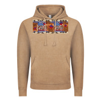 Vintage Coffee little miss america Vintage Hoodie - Artiststas