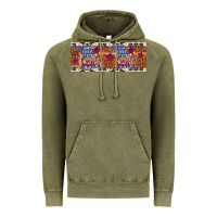 Vintage Olive little miss america Vintage Hoodie - Artiststas