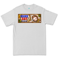 Dove Grey game day vibes Premium Tee - BundleAndBundleShop