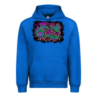 Cobalt halloween background Urban Hoodie - RanaPortraitStore
