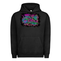Pigment Black halloween background Urban Hoodie - RanaPortraitStore
