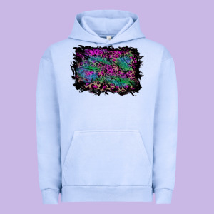 Halloween Background Urban Hoodie Designed By Ranaportraitstore