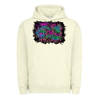 Pigment Pistachio halloween background Urban Hoodie - RanaPortraitStore