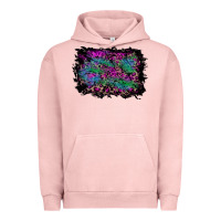 Pigment Salmon halloween background Urban Hoodie - RanaPortraitStore