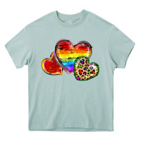 Arona Pride hearts Heavy Core Tee - FaDigitalArtStudio