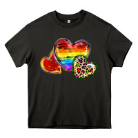 Asphalt Pride hearts Heavy Core Tee - FaDigitalArtStudio