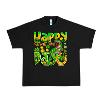 Black Happy St Patricks Rex Day Urban Heavy Tee - CowhideDigitalArt