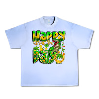 Grape Ice Happy St Patricks Rex Day Urban Heavy Tee - CowhideDigitalArt