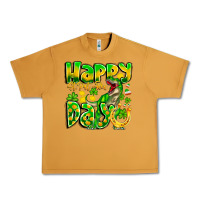 Peanut Butter Happy St Patricks Rex Day Urban Heavy Tee - CowhideDigitalArt