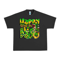 Pigment Black Happy St Patricks Rex Day Urban Heavy Tee - CowhideDigitalArt