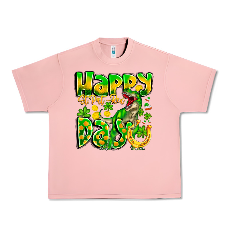 Happy St Patricks Rex Day Urban Heavy Tee by CowhideDigitalArt | Teevron