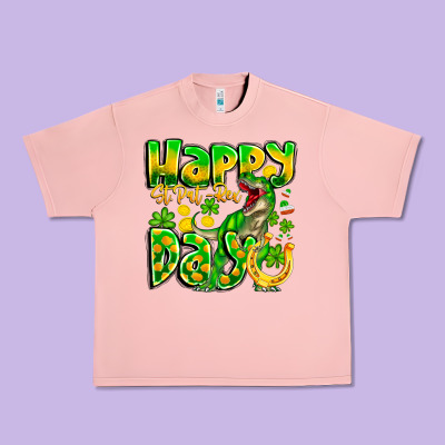 Happy St Patricks Rex Day Urban Heavy Tee Designed By Cowhidedigitalart