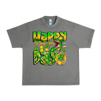 Tornado Happy St Patricks Rex Day Urban Heavy Tee - CowhideDigitalArt