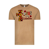Vintage Camel Jesus is My Valentine Cross Vintage Tee - CowhideDigitalArt