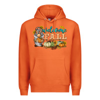Carrot welcome fall gnome Premium Hoodie - BarkalooDesign