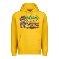 Lemon welcome fall gnome Premium Hoodie - BarkalooDesign