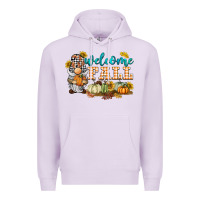 Lilac welcome fall gnome Premium Hoodie - BarkalooDesign