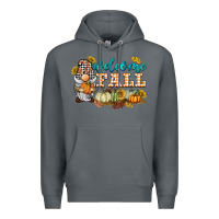 Rock welcome fall gnome Premium Hoodie - BarkalooDesign