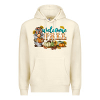Sandshell welcome fall gnome Premium Hoodie - BarkalooDesign