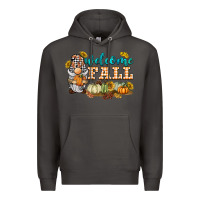Smoke welcome fall gnome Premium Hoodie - BarkalooDesign