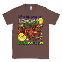 Chestnut When life gives you lemons boil some crawfish Classic Tee - FaDigitalArtStudio