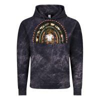 Cloud Black camouflage gnomes rainbow Vintage Hoodie - Artiststas