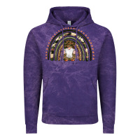 Cloud Purple camouflage gnomes rainbow Vintage Hoodie - Artiststas