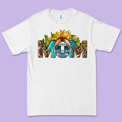 Football Mom Premium Tee Designed By Bundleandbundleshop