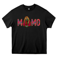 Black Lady Of Guadalupe Momo Heavy Core Tee - Jasminsmagicworld