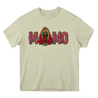 Mossy Lady Of Guadalupe Momo Heavy Core Tee - Jasminsmagicworld