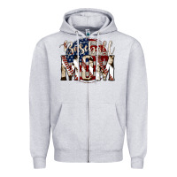 Heather Grey baseball mom Zipper Hoodie - Jasminsmagicworld