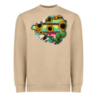 Mushroom Colima State Of Mexico Map Heavyweight Sweatshirt - RanaPortraitStore