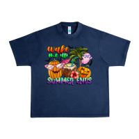 Navy With God All Things Are Possible Summer Urban Heavy Tee - CowhideDigitalArt