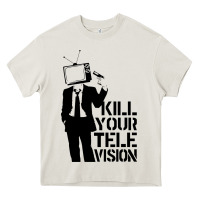 Cream kill your television Heavy Core Tee - artisFamous