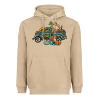 Mushroom western pumpkin farm truck Heavyweight Hoodie - RanaPortraitStore