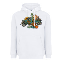 White western pumpkin farm truck Heavyweight Hoodie - RanaPortraitStore