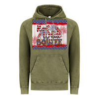 Vintage Olive red white boujee Vintage Hoodie - Artiststas