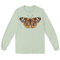 Matcha Common Buckeye Butterfly Long Sleeve Tee - LillyAllenDesigns