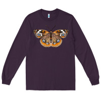 Plum Common Buckeye Butterfly Long Sleeve Tee - LillyAllenDesigns