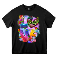 Black Love pride Heavy Core Tee - FaDigitalArtStudio