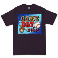 Plum game day vibes mouse pad Premium Tee - BundleAndBundleShop