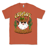 Copper cowboy christmas santa Classic Tee - BarkalooDesign