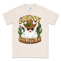 Natural cowboy christmas santa Classic Tee - BarkalooDesign