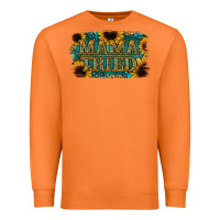 Carrot Sunflower Serappe Turquoise Gemstone Mama Tried Premium Sweatshirt - Jasminsmagicworld