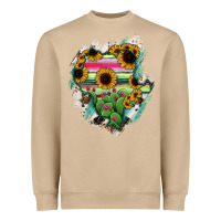 Mushroom Durango State Of Mexico Map Heavyweight Sweatshirt - RanaPortraitStore