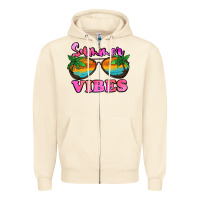 Sandshell Summer Vibes Zipper Hoodie - Jasminsmagicworld