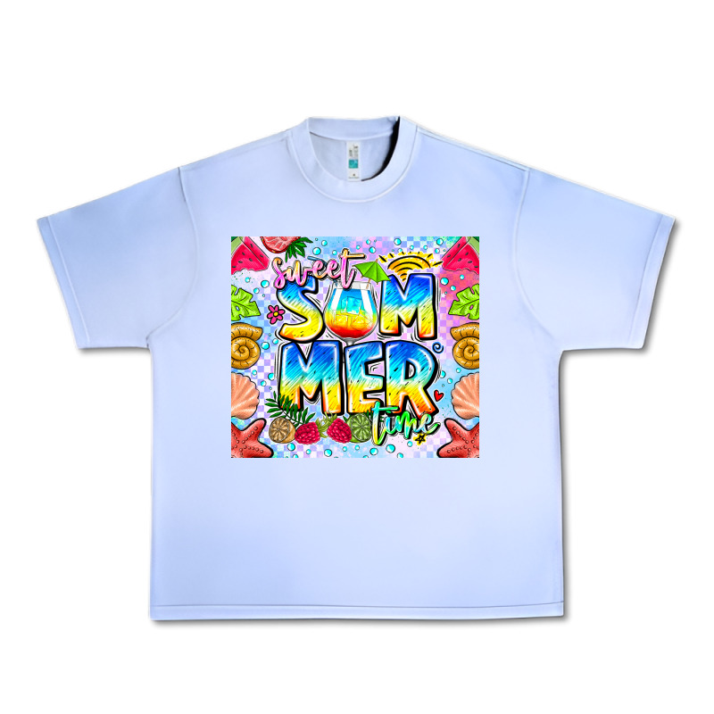 Summer Time Urban Heavy Tee by CowhideDigitalArt | Teevron