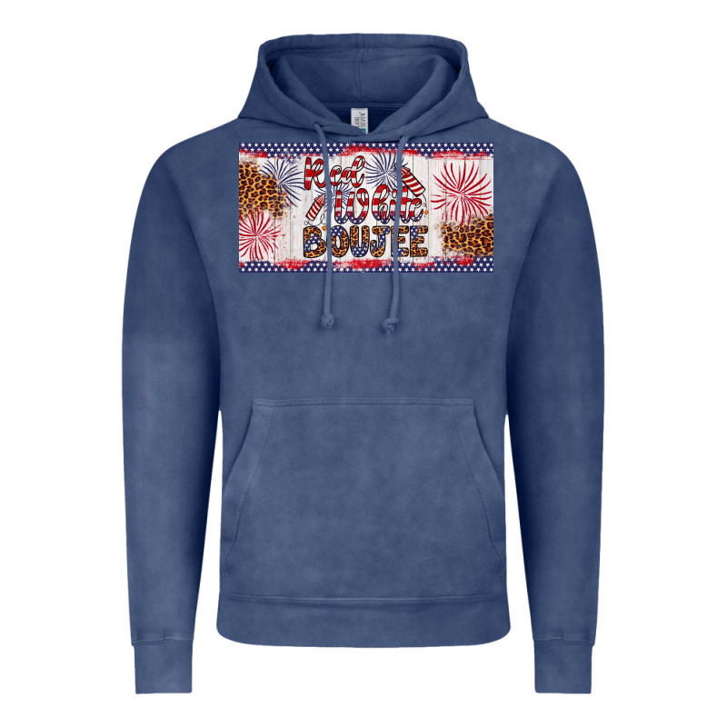 Red White Boujee Vintage Hoodie by Artiststas | Teevron